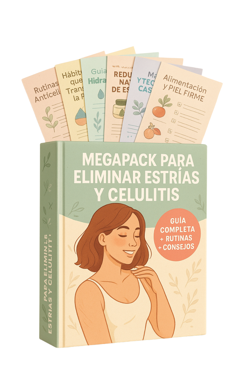 MEGAPACK PARA ELIMINAR CELULITIS Y ESTRIAS EN 30 DIAS